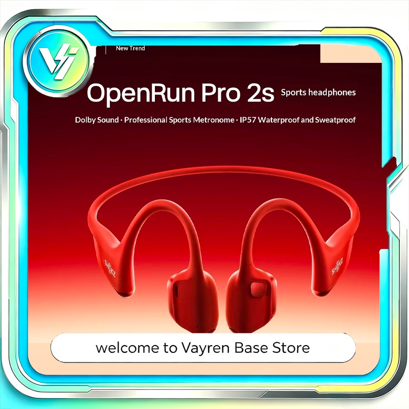 Bone Conduction Running Headphones - SHOKZ for OpenRun Pro 2s Bone