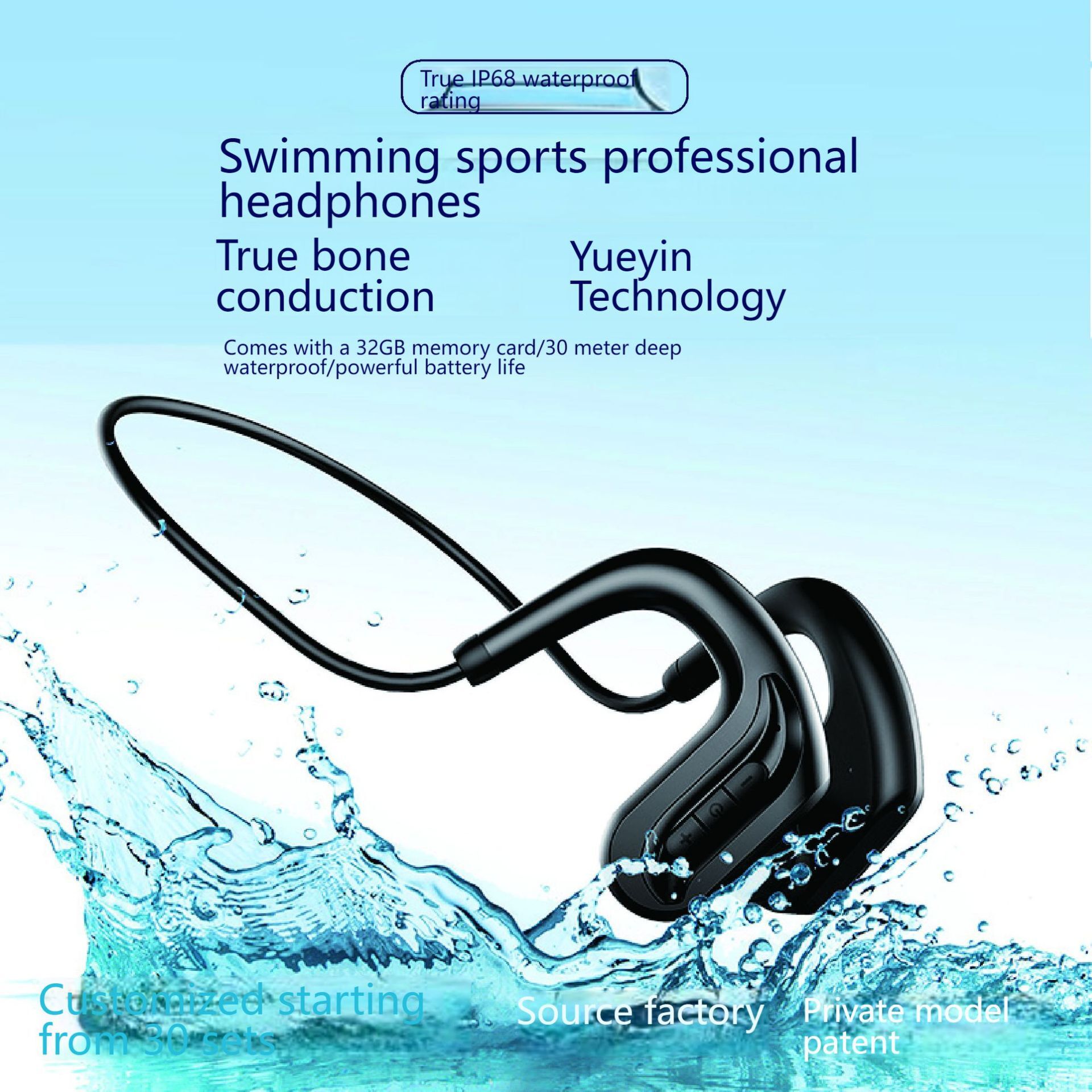 New Bone Conduction Wireless B - Bone Conduction Running Headphones recension och pris