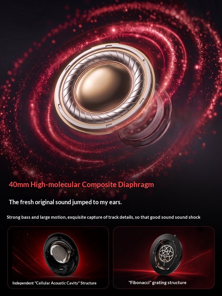 Feaulle Obsidian Wireless Gami - Anc Wireless Over Ear Headphones recension och pris