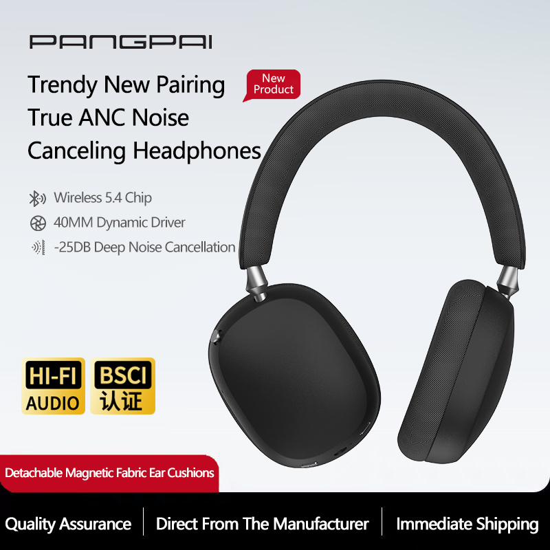 New ANC Magnetic Ear Cup Over- - Anc Wireless Over Ear Headphones recension och pris