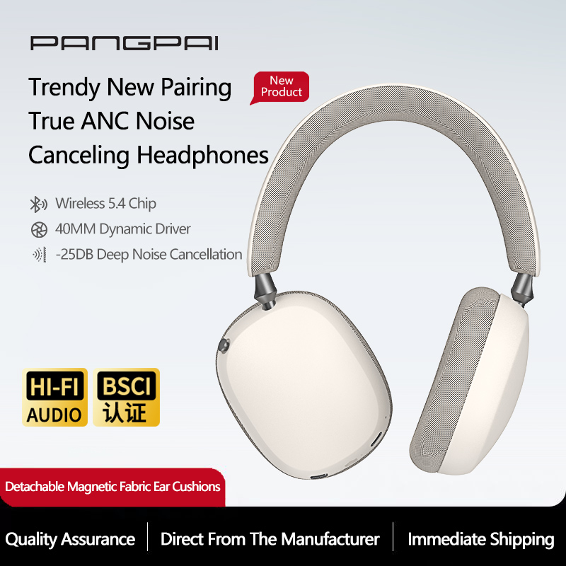 New ANC Magnetic Ear Cup Over- - Anc Wireless Over Ear Headphones recension och pris