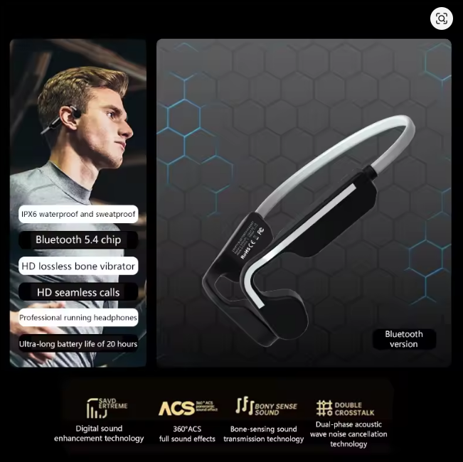 32gb Bone Conduction Headphone - Bone Conduction Running Headphones recension och pris