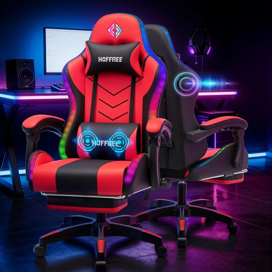 RGB Gaming Chair with Speakers - Speakers recension och pris