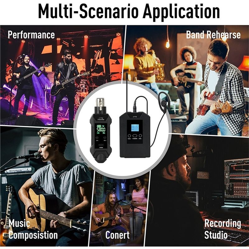 |PORTABLE| J-11U Wireless In-E - In Ear Monitors For Singers recension och pris