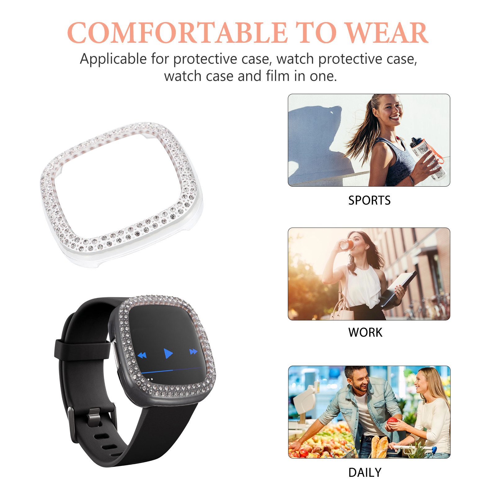 TPU Watch Protective Cover for - Smartwatches recension och pris