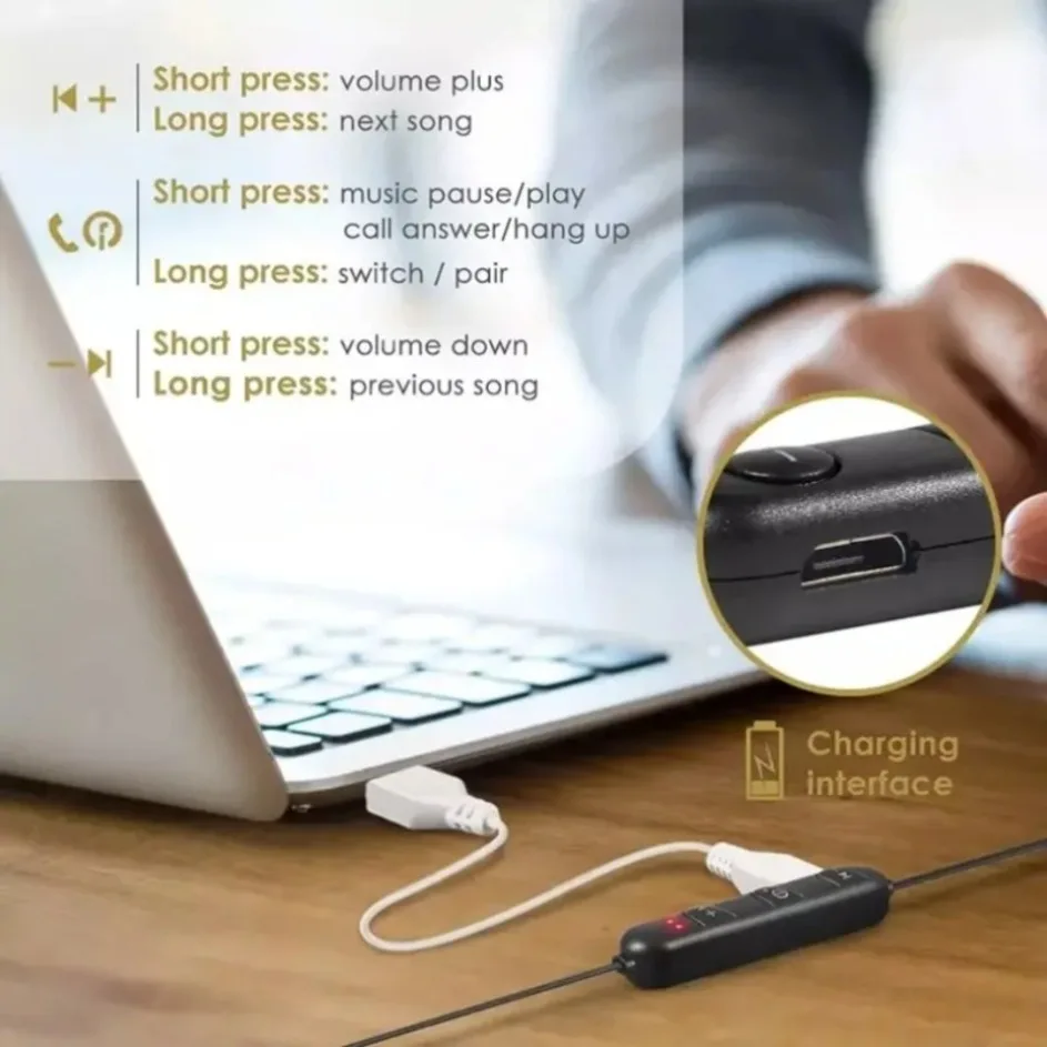 reo Sound with Control Neckban - Magnetic Neckband Sports Earphones recension och pris
