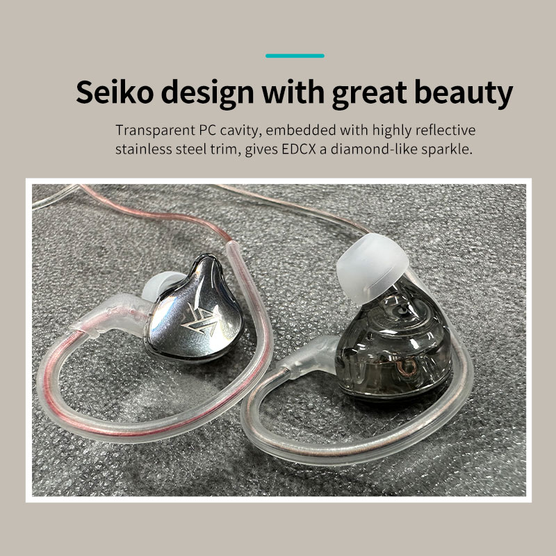 KZ EDCX In-Ear Wired Earphone  - In Ear Monitors For Singers recension och pris