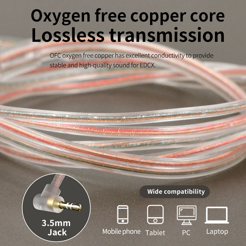 KZ EDCX In-Ear Wired Earphone  - In Ear Monitors For Singers recension och pris