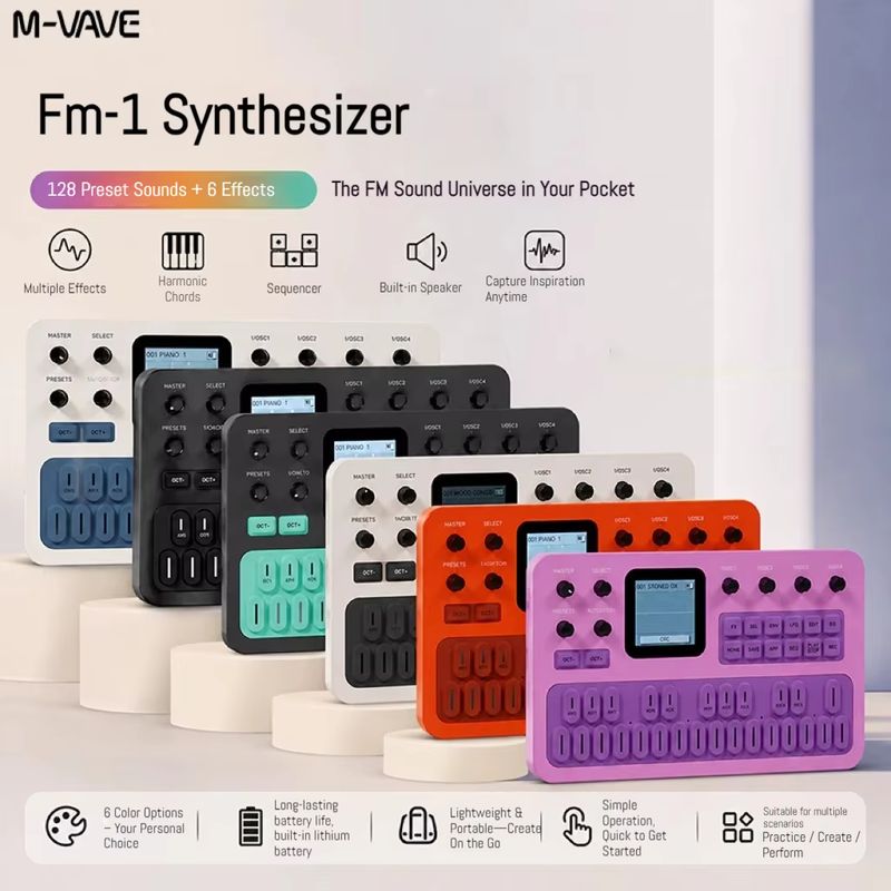 M-VAVE Portable FM1 Pocket Syn - Speakers recension och pris