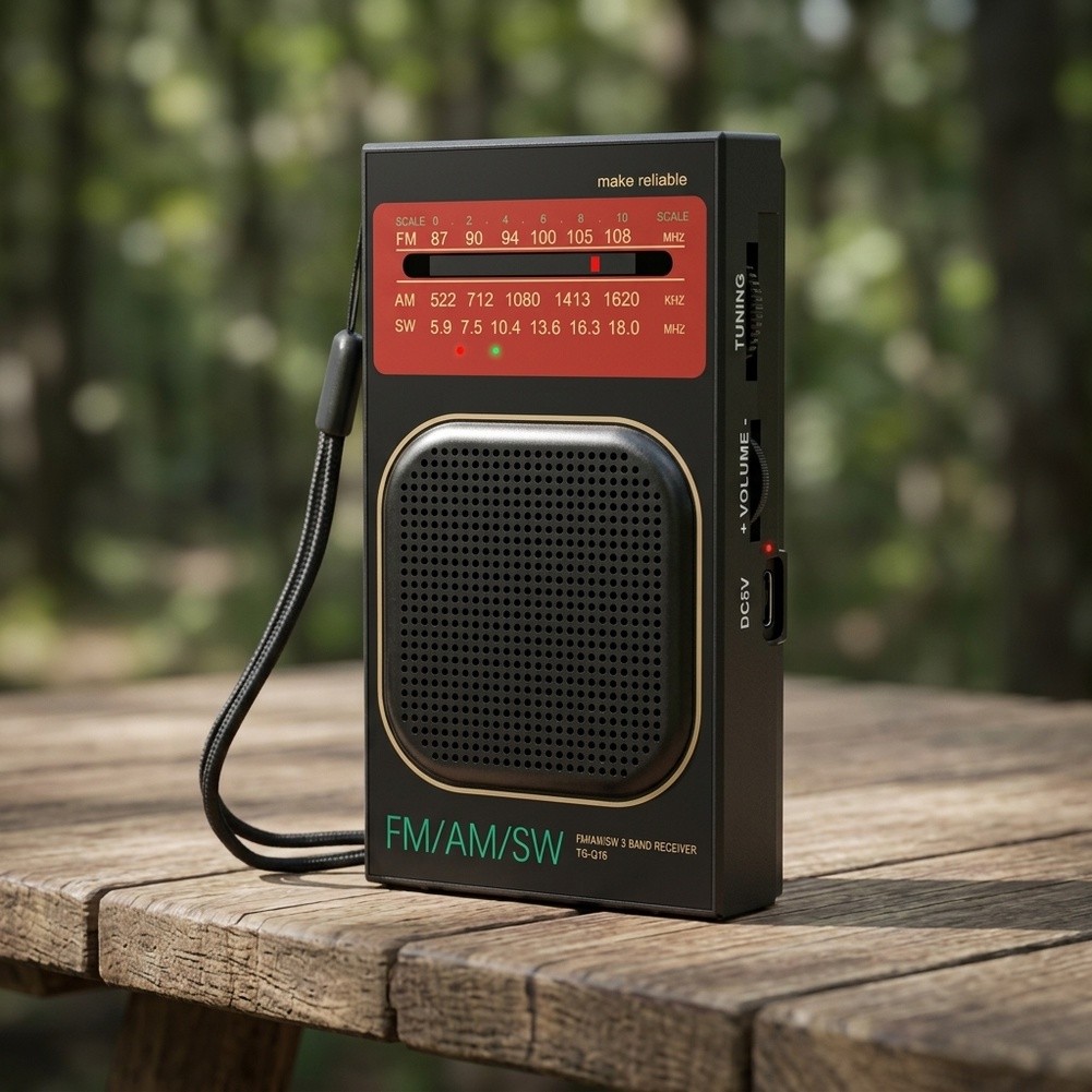 Compact Rechargeable For FM AM - Headphones recension och pris