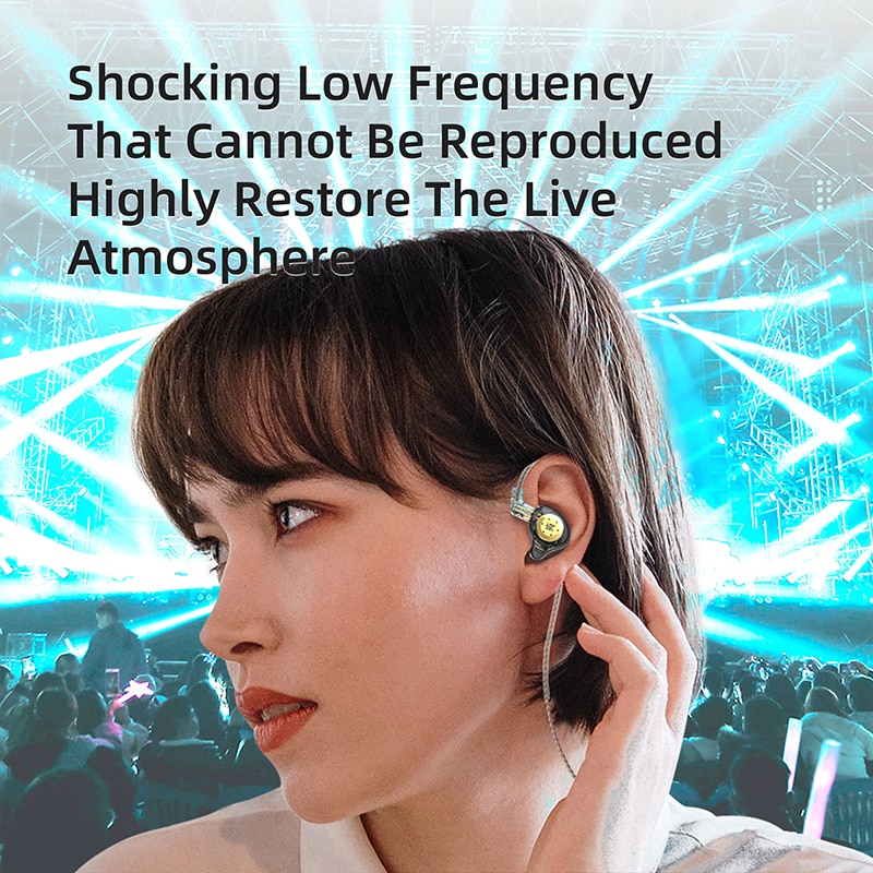 KZ EDX PRO Dynamic Earphones H - In Ear Monitors For Singers recension och pris