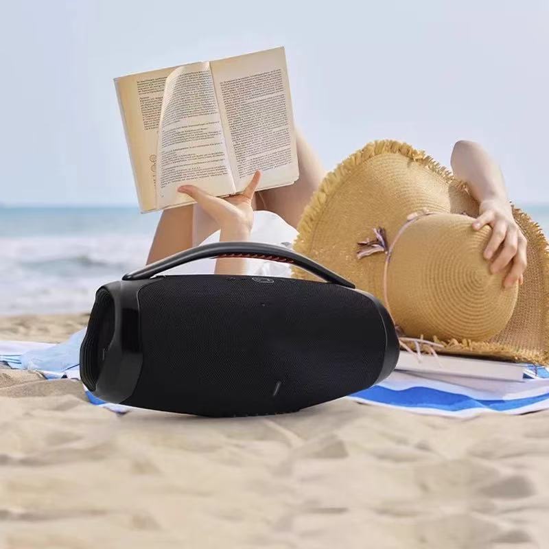 Portable Boombox 3 Wireless Bl - Portable Bluetooth Speaker Waterproof Ipx7 recension och pris