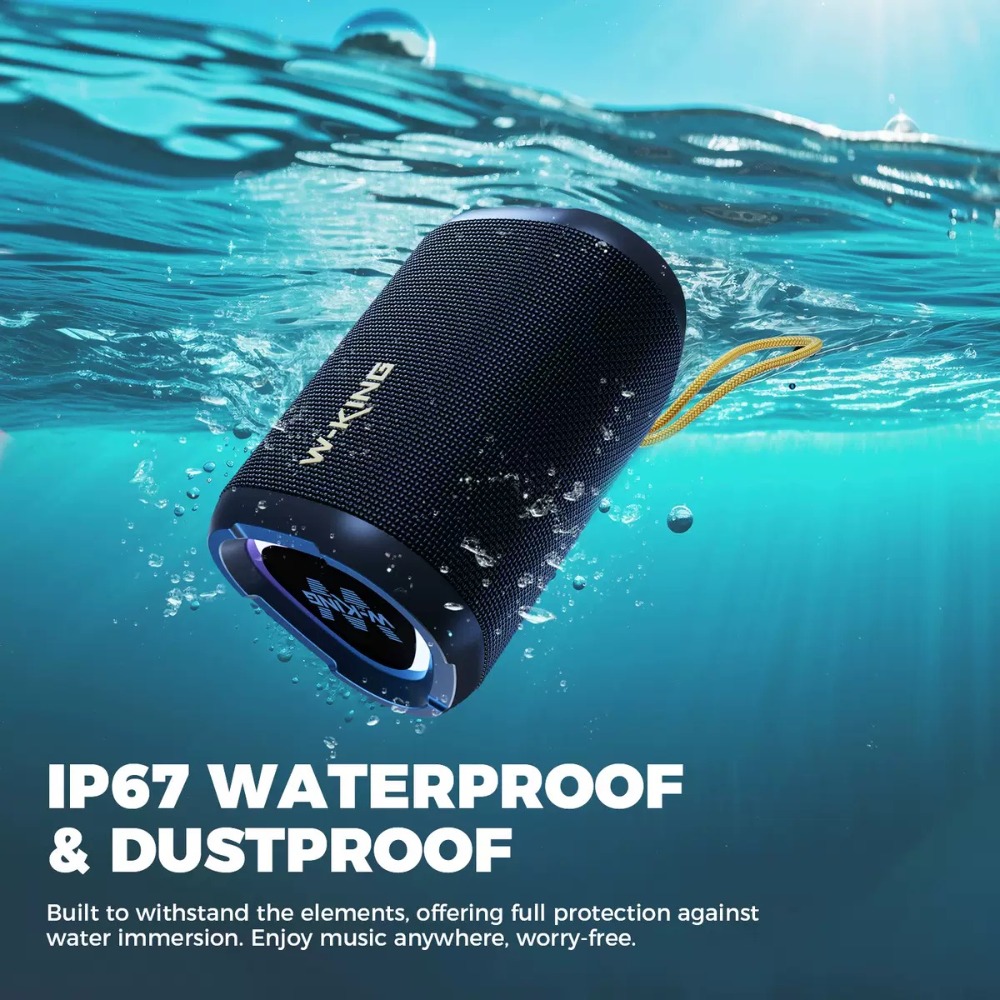 W-KING D110 Wireless Speaker w - Portable Bluetooth Speaker Waterproof Ipx7 recension och pris