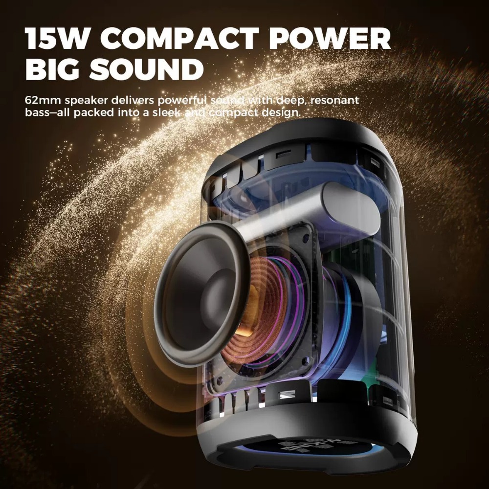 W-KING D110 Wireless Speaker w - Portable Bluetooth Speaker Waterproof Ipx7 recension och pris