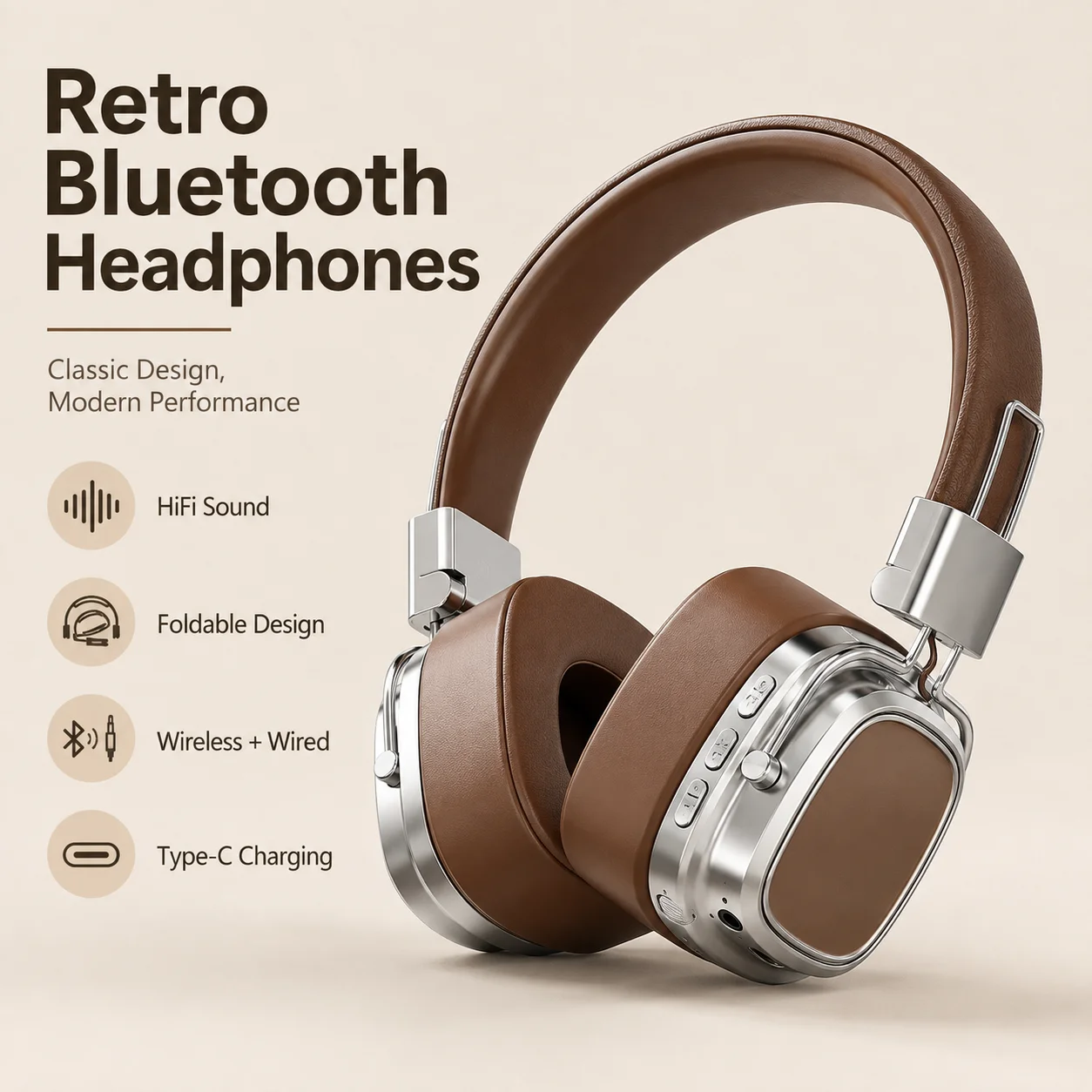 Gaming Headset Bluetooth Headp - Anc Wireless Over Ear Headphones recension och pris