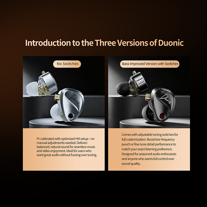 KZ Duonic Wired IEMs Triple-Ma - Planar Magnetic Iem Earphones recension och pris