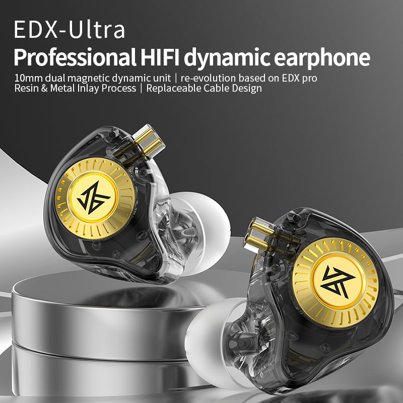 KZ EDX-Ultra wired hi-fi heads - Type C Wired Earphones With Mic recension och pris