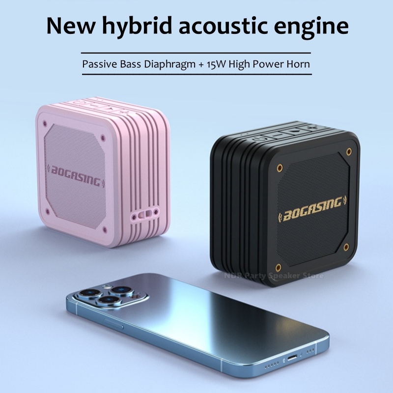 M10 15W Speaker BT 5.0 Portabl - Portable Bluetooth Speaker Waterproof Ipx7 recension och pris