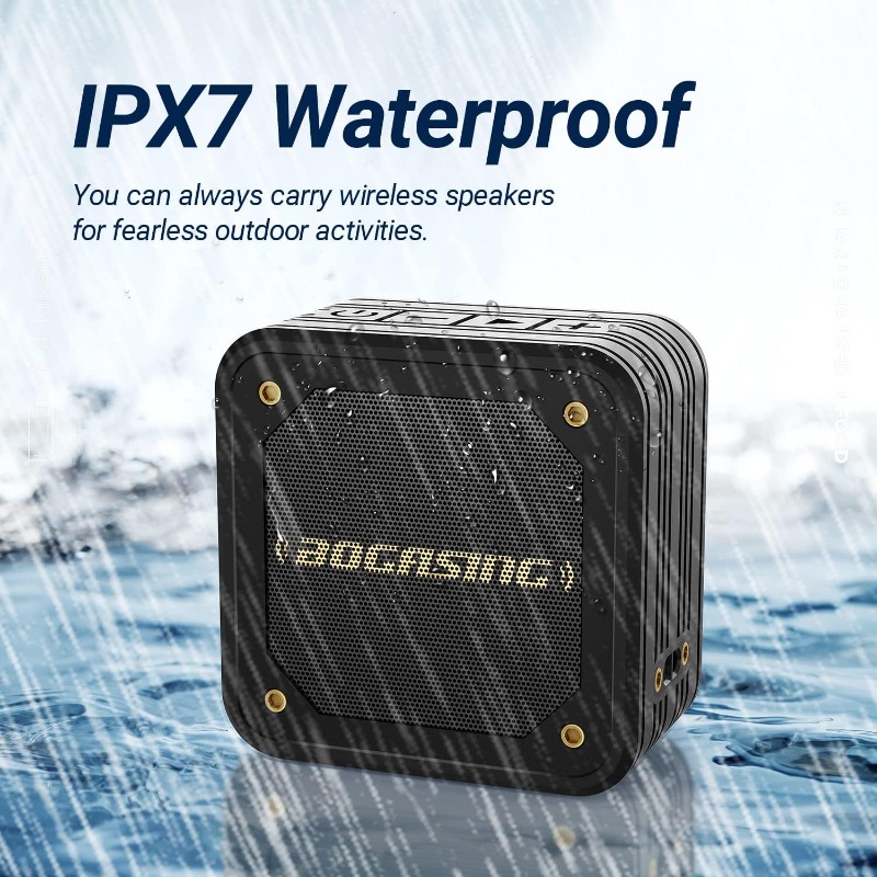 M10 15W Speaker BT 5.0 Portabl - Portable Bluetooth Speaker Waterproof Ipx7 recension och pris