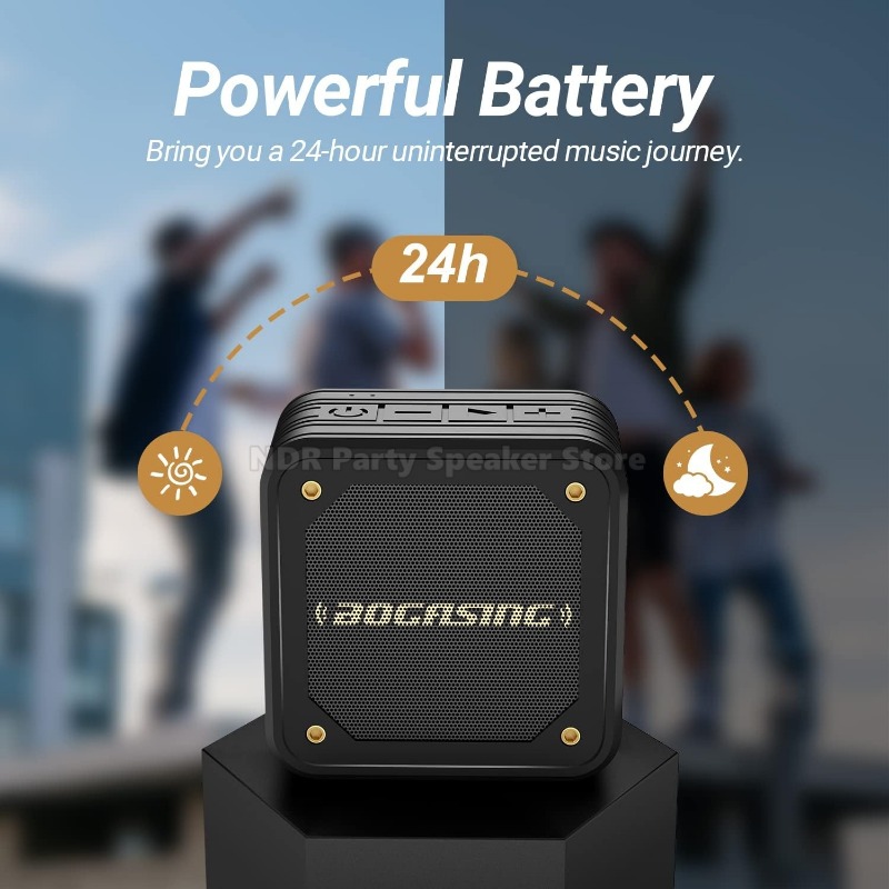 M10 15W Speaker BT 5.0 Portabl - Portable Bluetooth Speaker Waterproof Ipx7 recension och pris