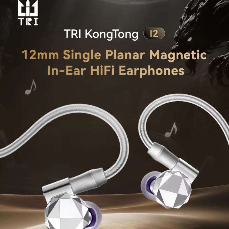 KBEAR TRI KongTong I2 Earphone - Planar Magnetic Iem Earphones recension och pris